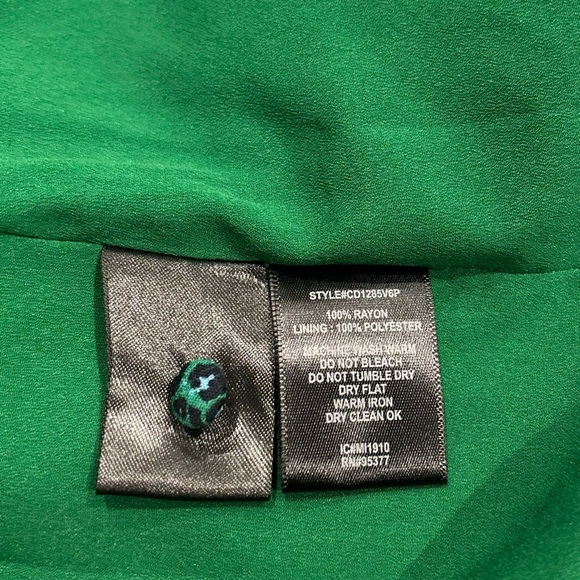 Sanctuary - Anthropology Stay The Night Long Sleeve Wrap Dress Emerald Leo Sz 2 - Picture 8 of 12